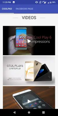 Coolpad android App screenshot 2